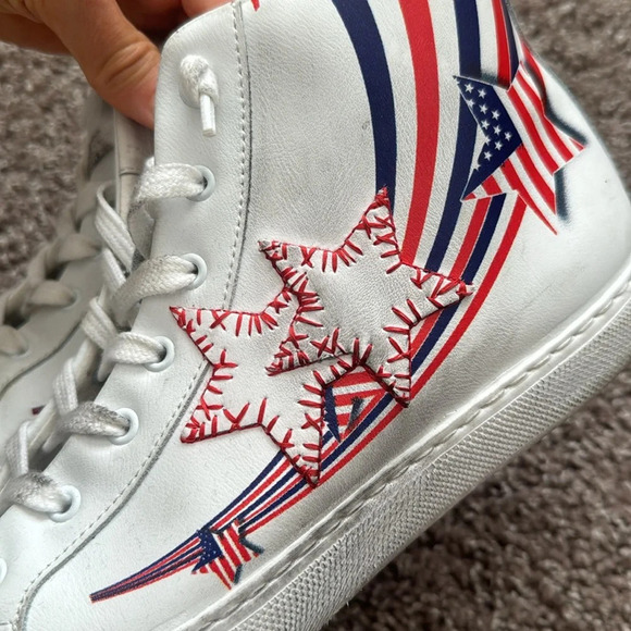 2 star made in Italy geniune leather sneakers - Picture 3 of 3